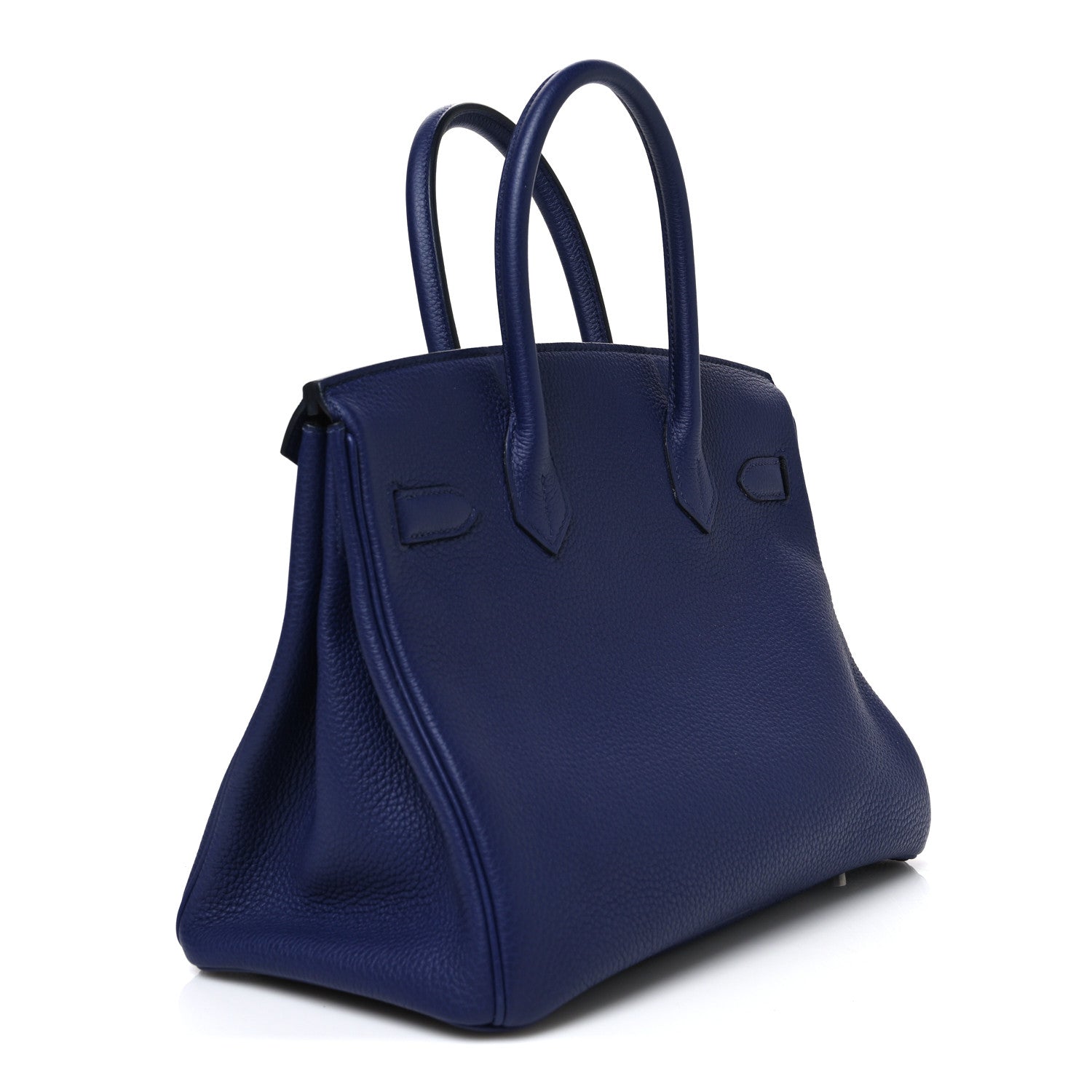 Hermes Togo Swift Officier Birkin 30 Bleu Encre Rouge H 3 of 10
