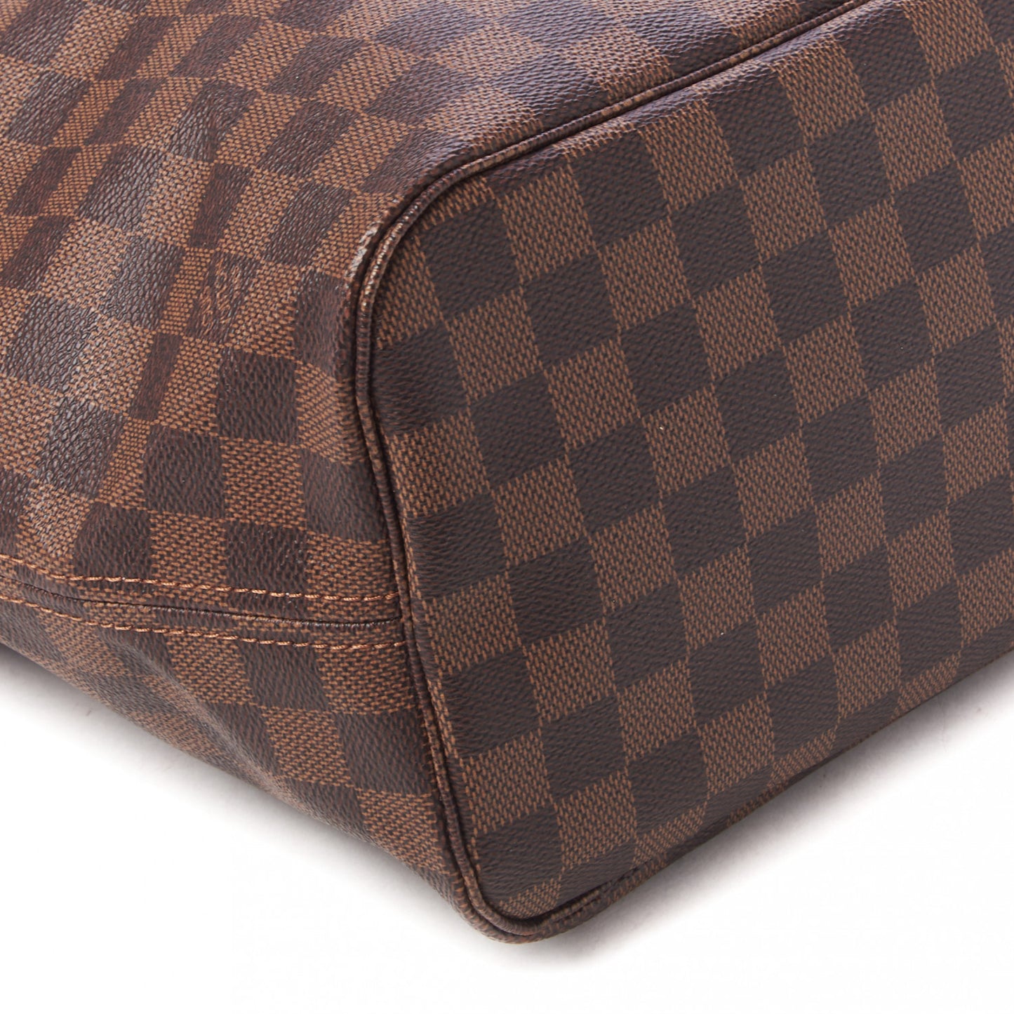Damier Ebene Neo Neverfull MM Rose Ballerine