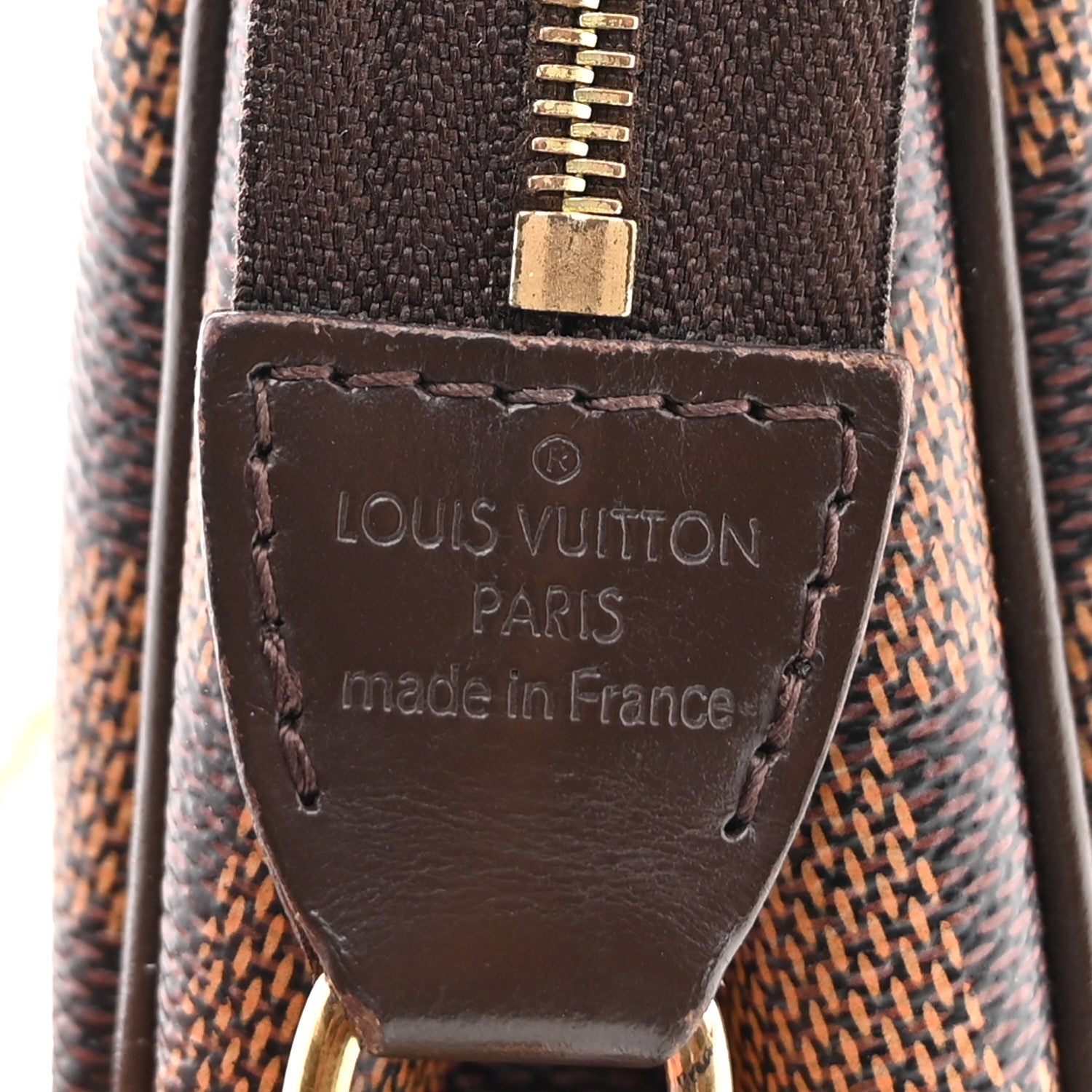 Louis Vuitton Damier Ebene Eva Clutch 6 of 13