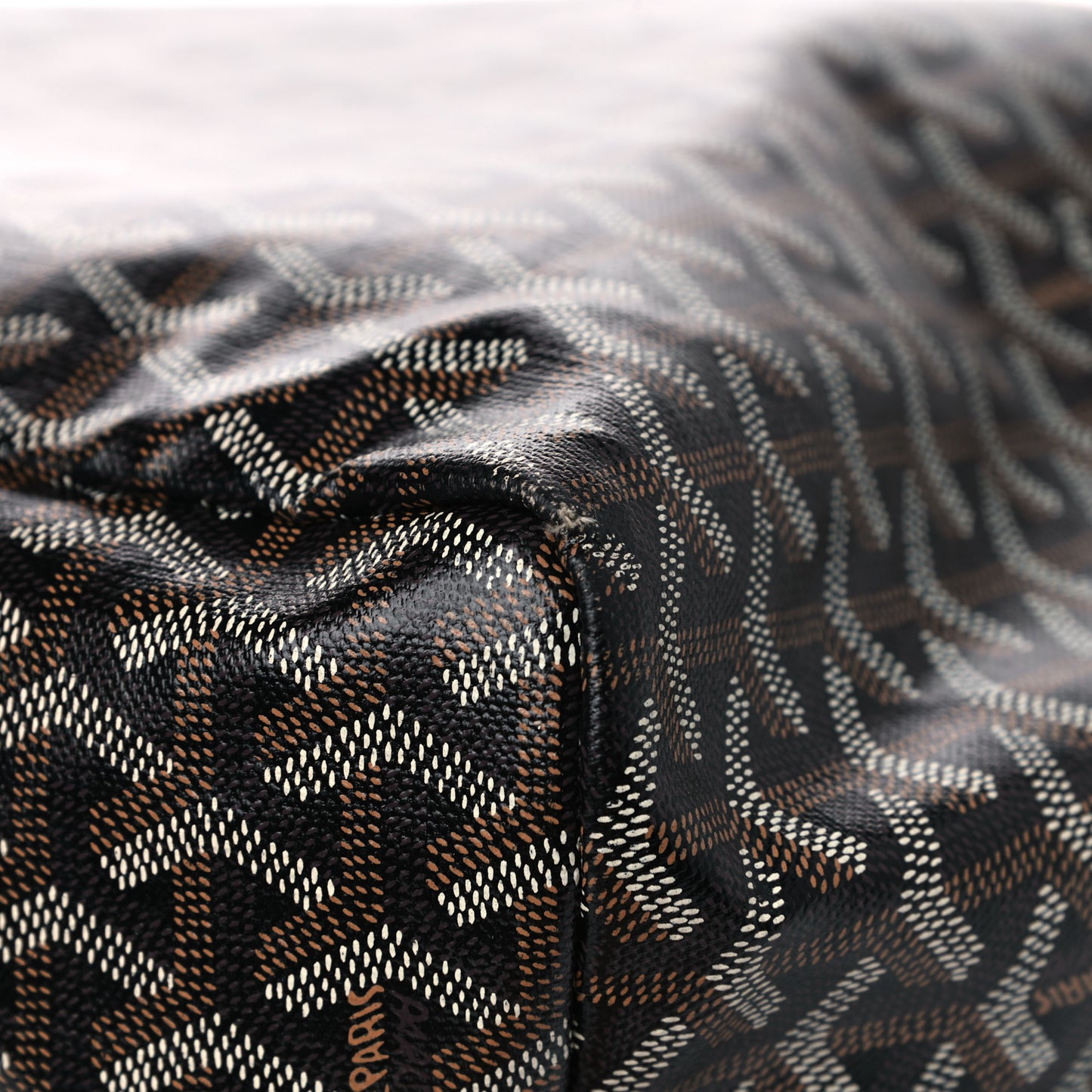 Goyardine Saint Louis GM Black Gold