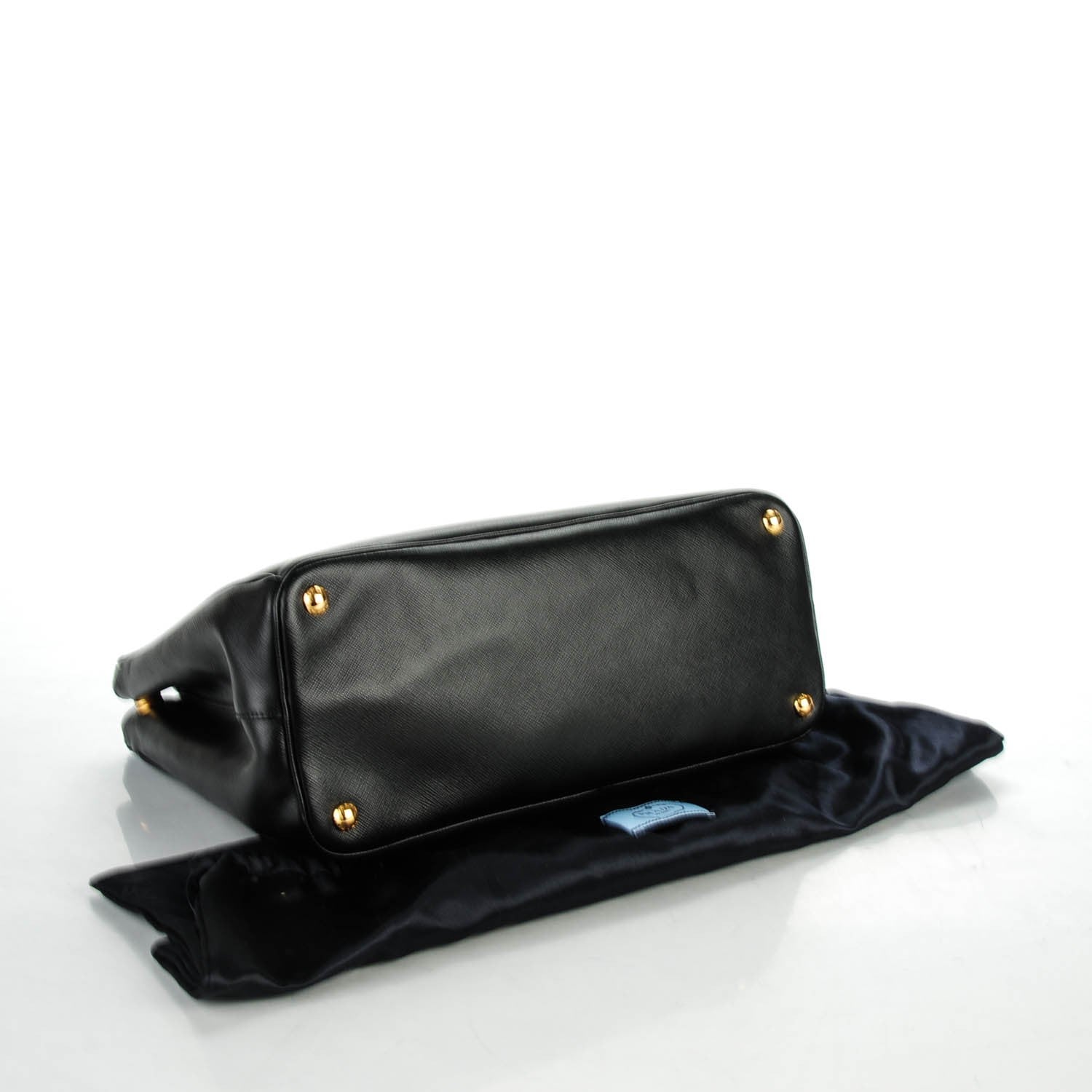 Prada Saffiano Medium Galleria Double Zip Tote Black 4 of 8