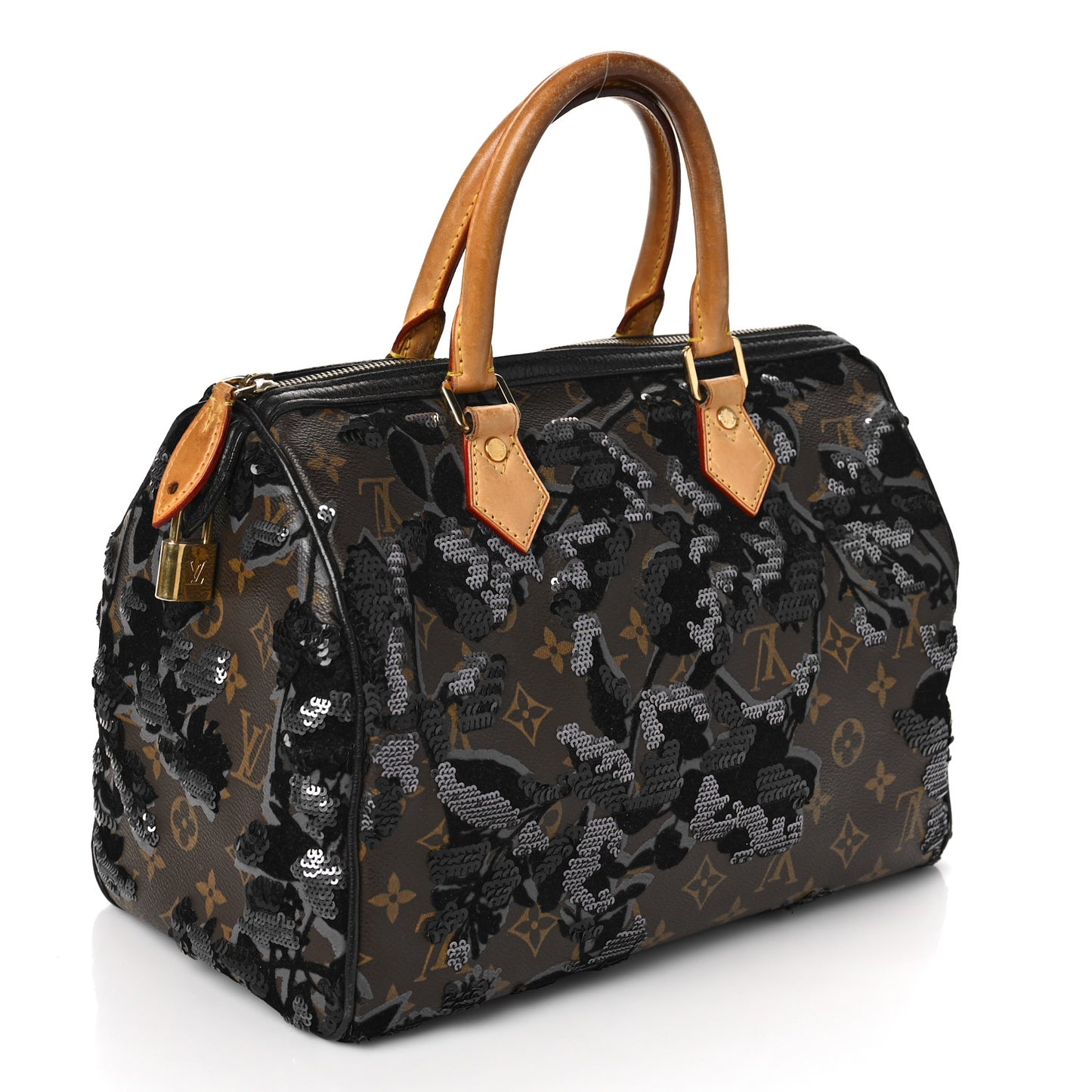 Monogram Fleur De Jais Sequins Speedy 30