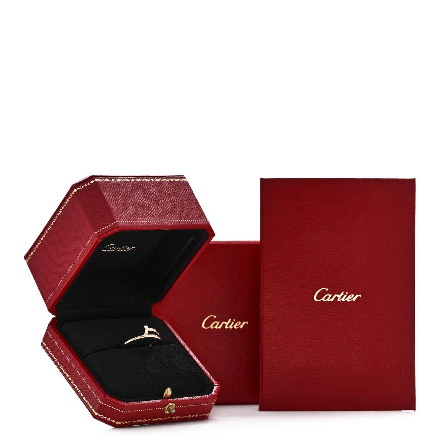 18K Yellow Gold Small Juste Un Clou Ring 56 7.5