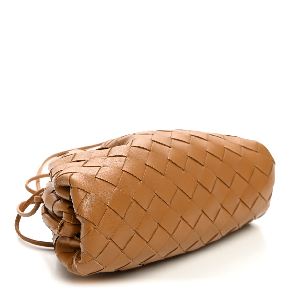 Nappa Intrecciato The Mini Pouch Carmel
