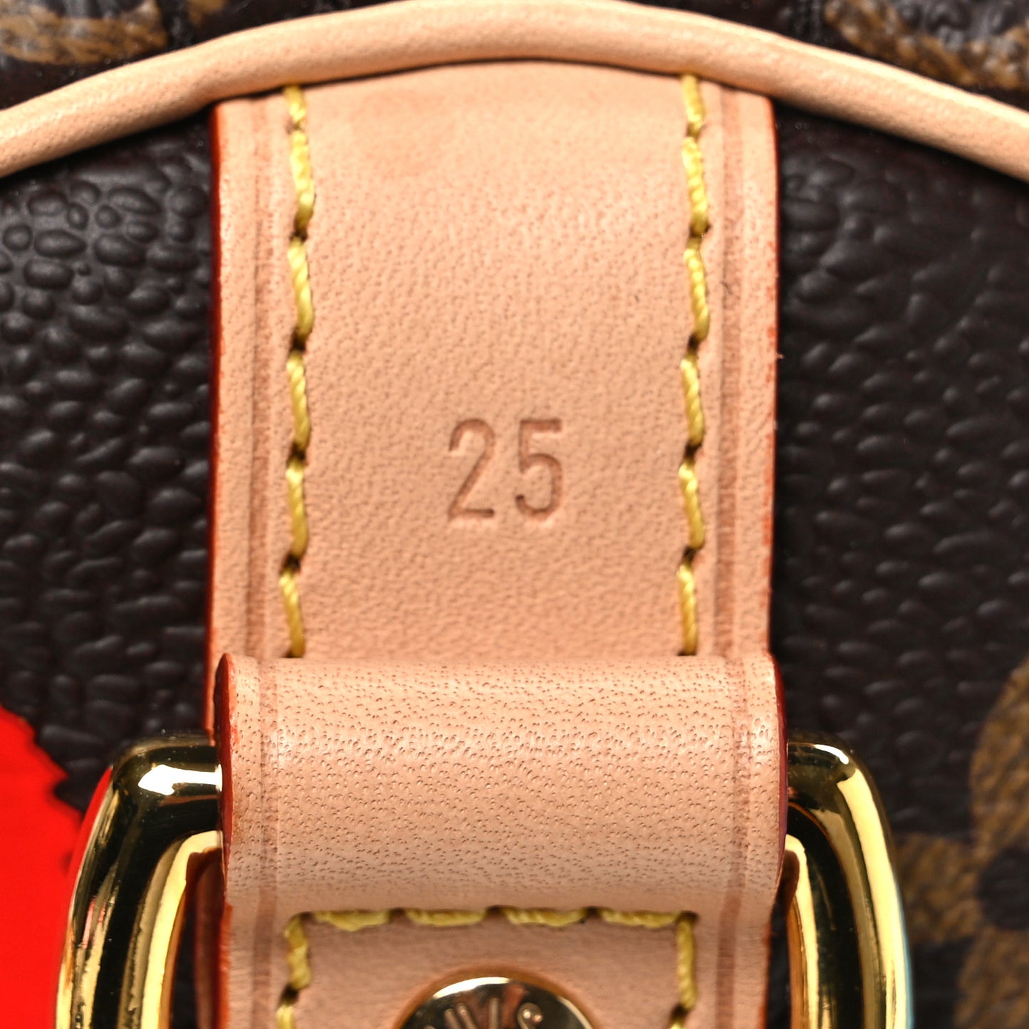LV X YK Monogram Speedy Bandouliere 25 Multicolor