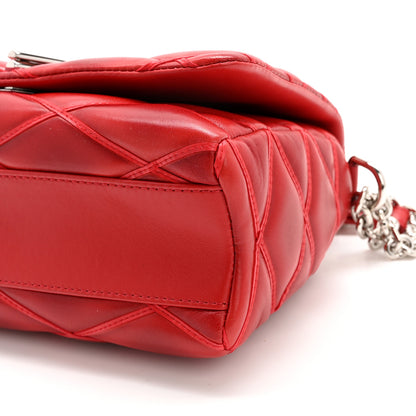 Louis Vuitton Lambskin Malletage GO-14 PM Red 8 of 13