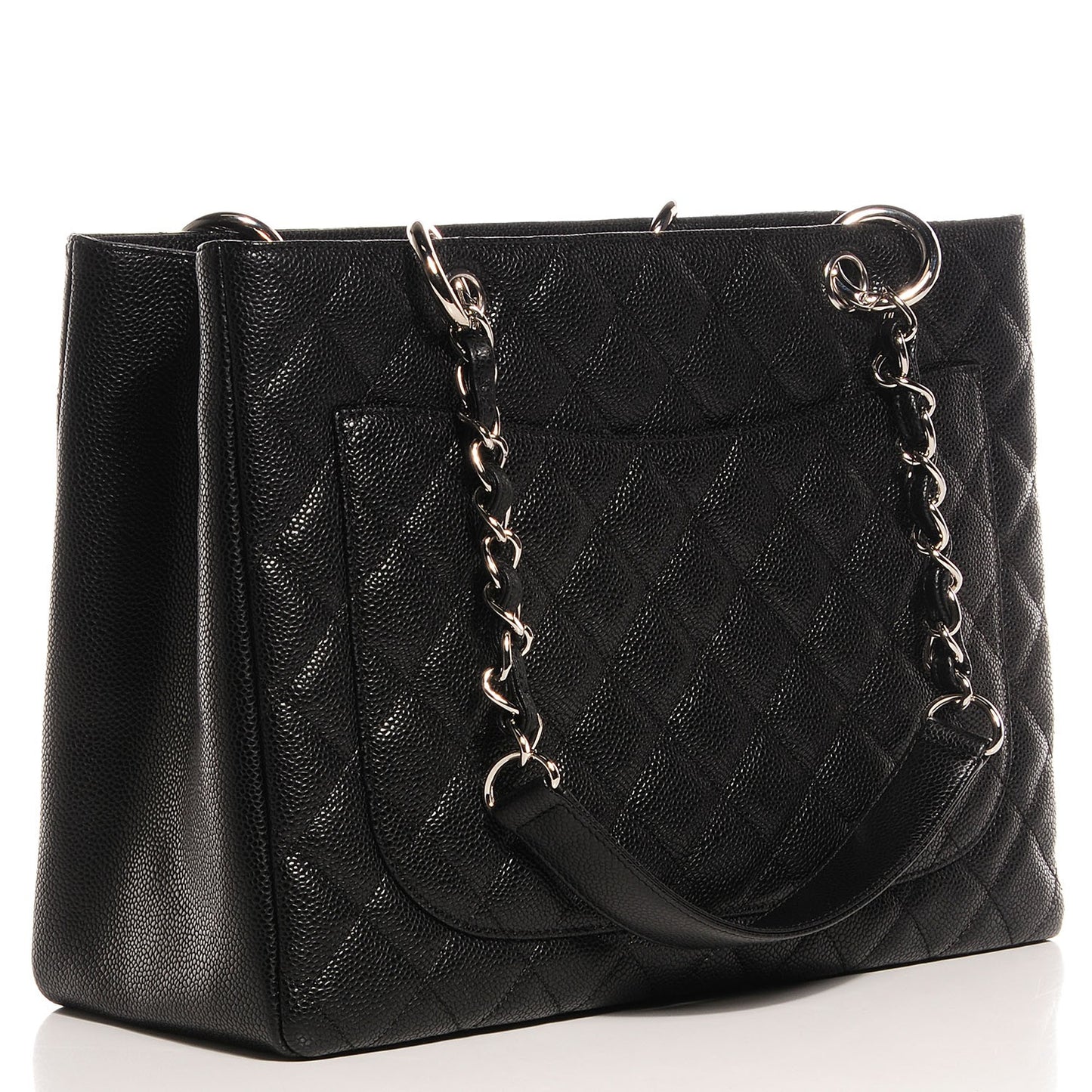 Caviar Grand Shopping Tote GST Black