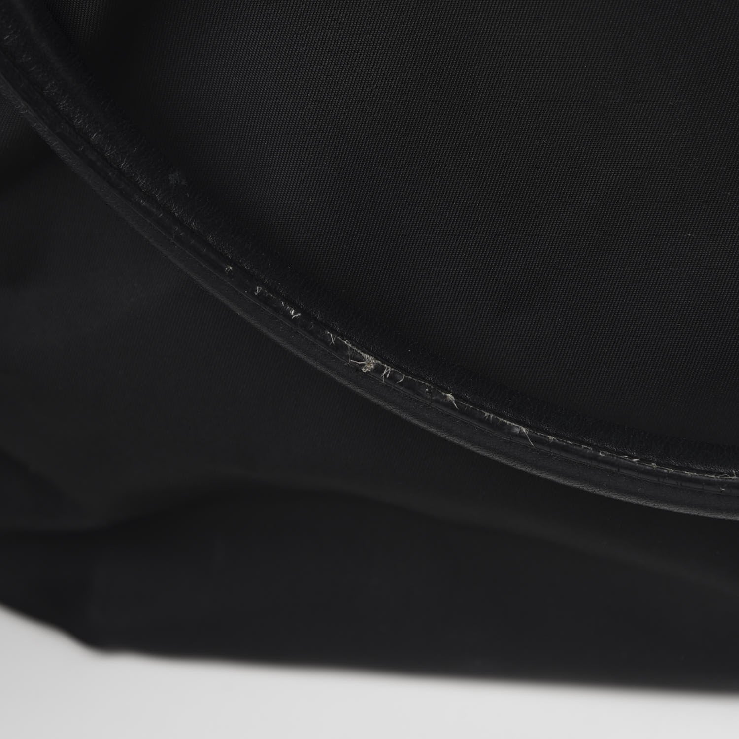 Prada Tessuto Nylon Soft Calf Tote Black 13 of 16