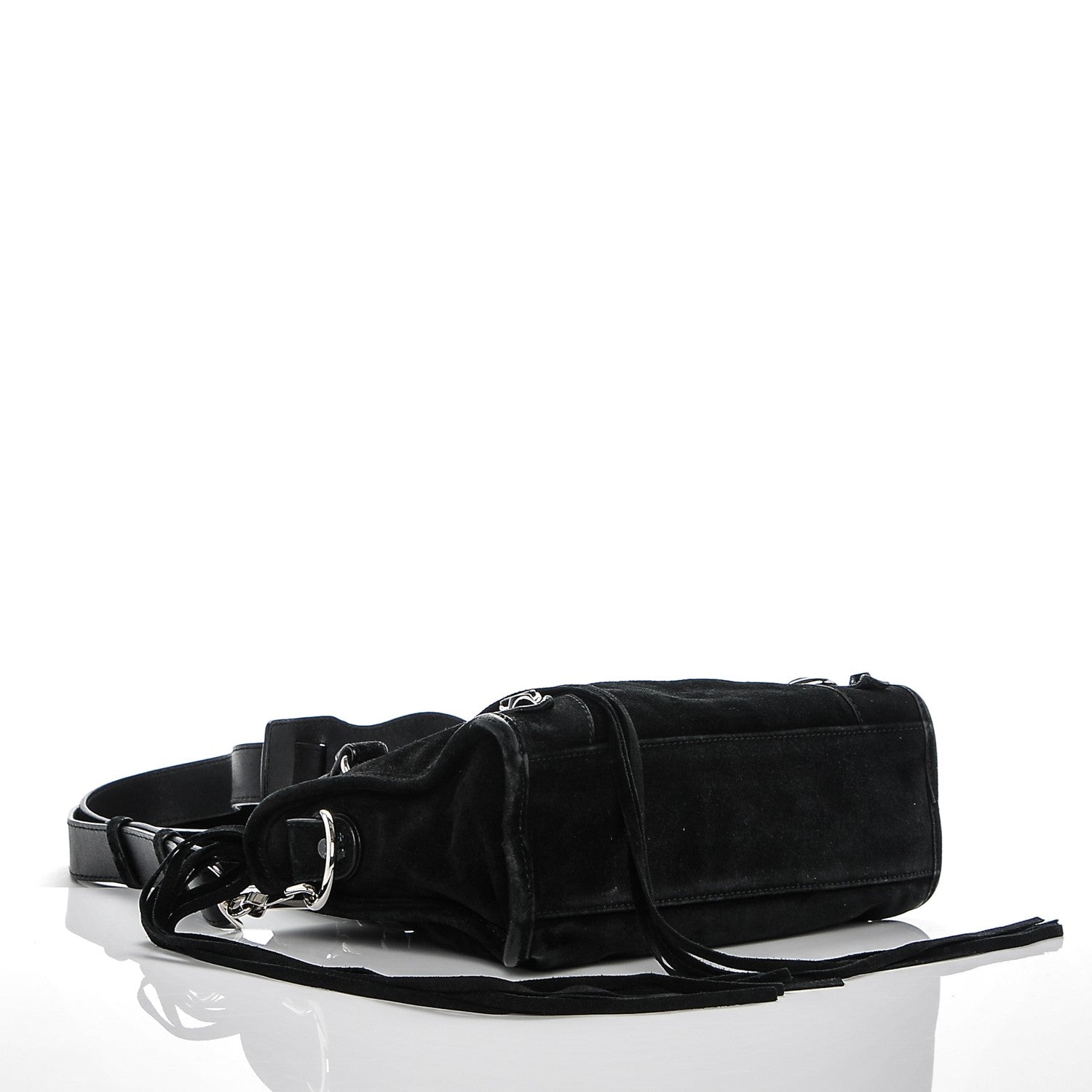 Balenciaga Baby Daim Suede Marble Hardware Mini City Black 4 of 9