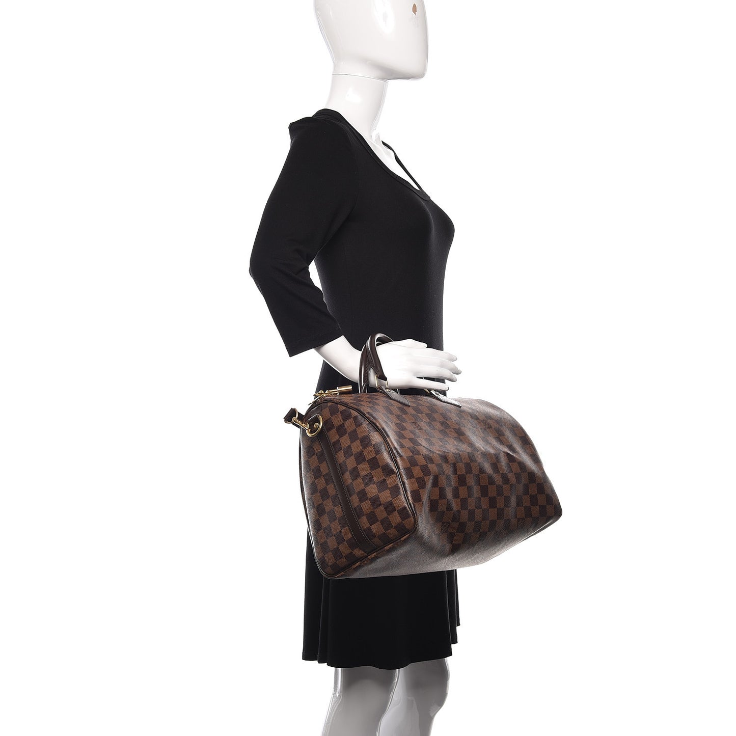 Damier Ebene Speedy Bandouliere 35