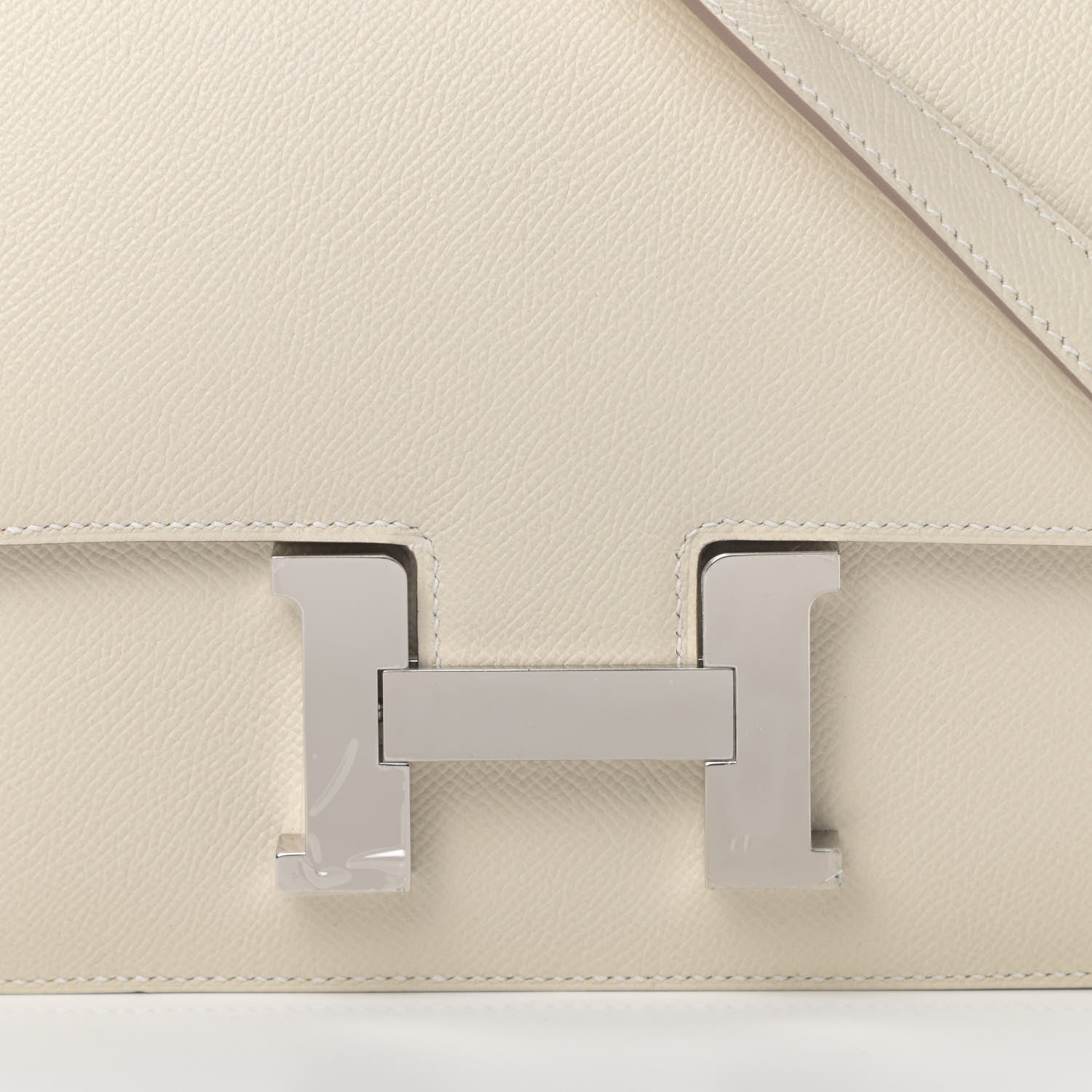 Hermes Epsom Constance 24 Craie 8 of 10
