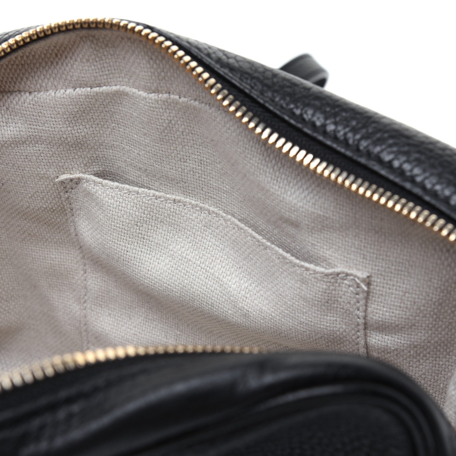 Gucci Pebbled Calfskin Small Soho Disco Bag Black 12 of 17