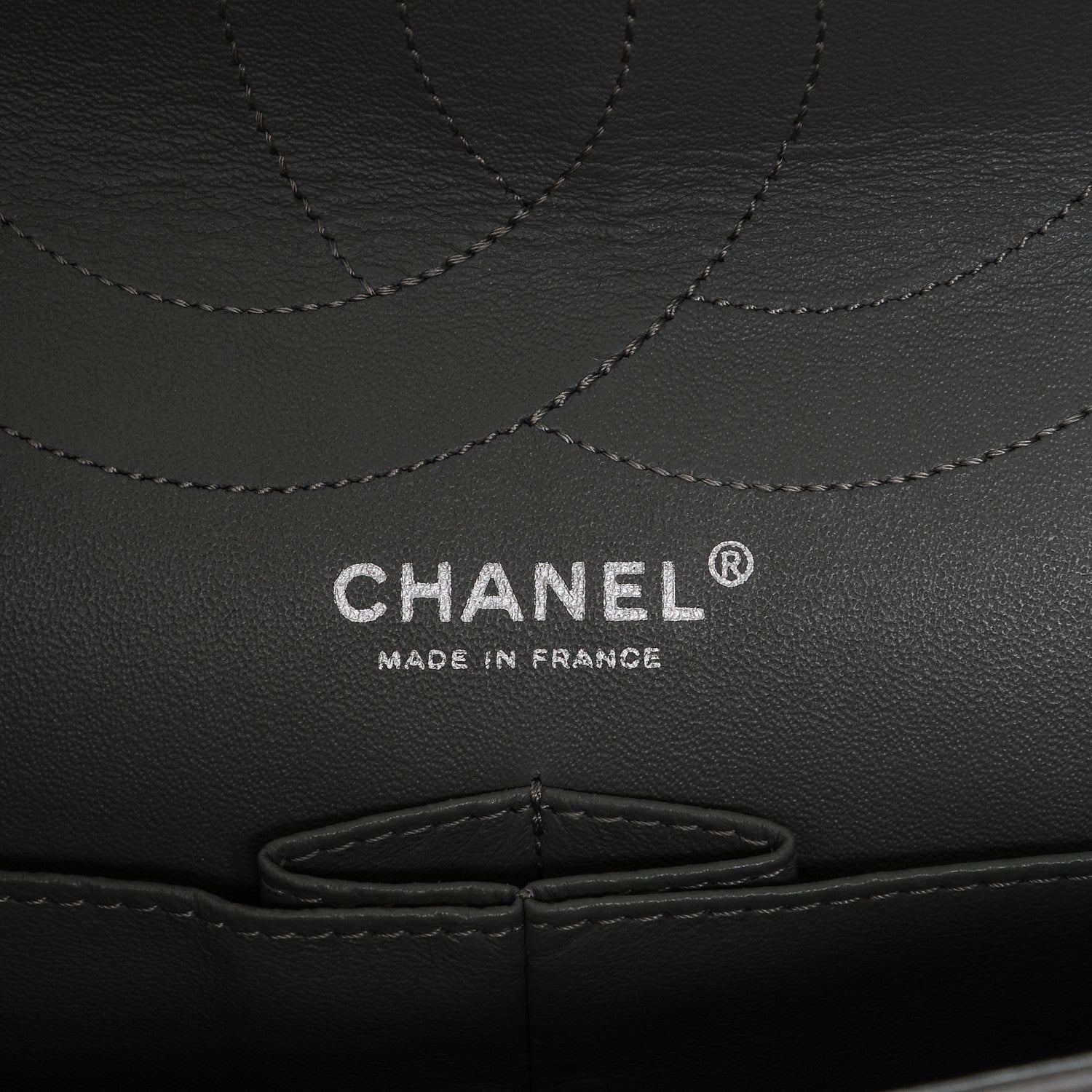 Chanel Caviar Iridescent Calfskin 2.55 Reissue 227 Flap Brown Grey 7 of 8