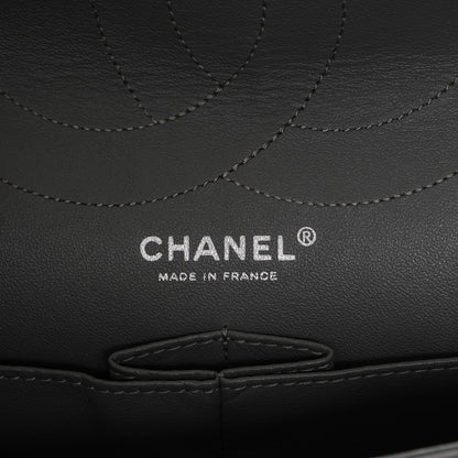 Chanel Caviar Iridescent Calfskin 2.55 Reissue 227 Flap Brown Grey 7 of 8