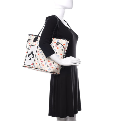 Louis Vuitton Game On Neverfull MM White 2 of 11