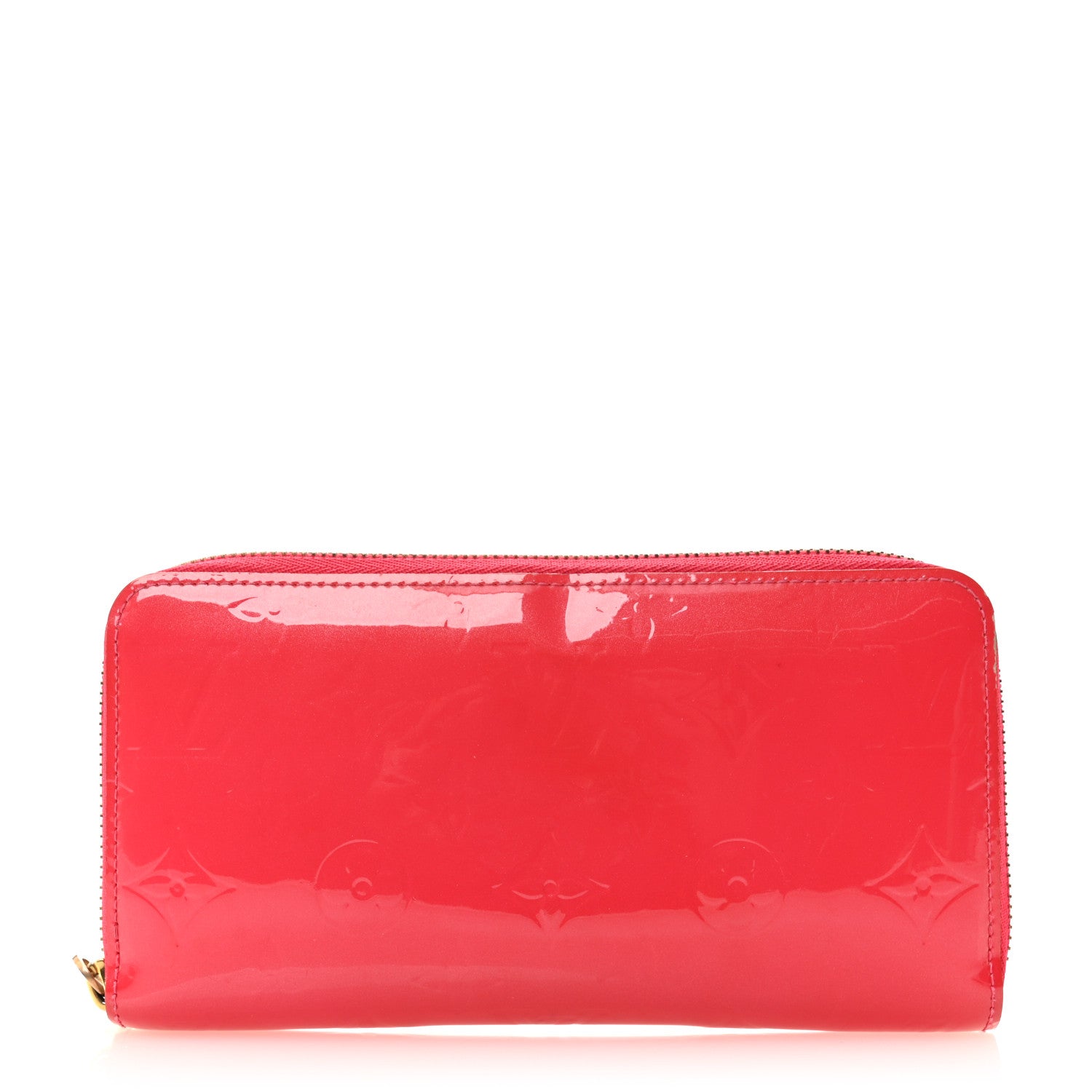 Louis Vuitton Vernis Zippy Wallet Rose Litchi 1 of 13