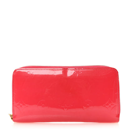 Louis Vuitton Vernis Zippy Wallet Rose Litchi 1 of 13