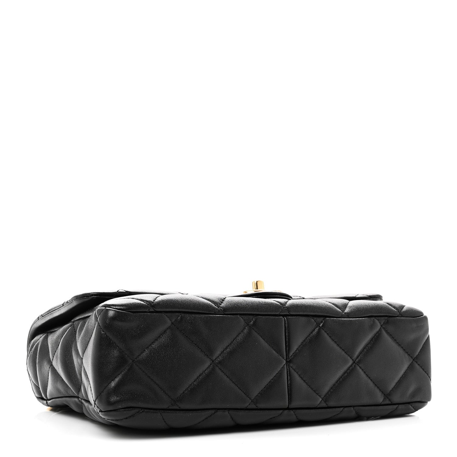 Chanel Lambskin Quilted Large CC Funky Town Flap Black 4 of 10