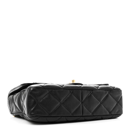 Chanel Lambskin Quilted Large CC Funky Town Flap Black 4 of 10