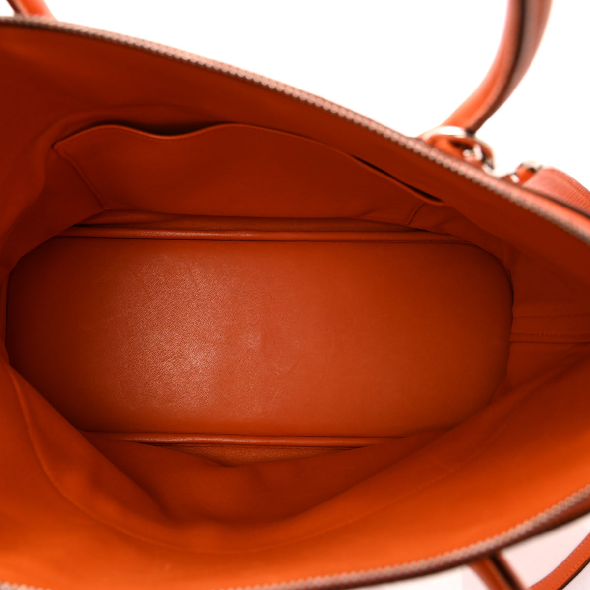 Hermes Taurillon Clemence Bolide 35 Orange 5 of 10