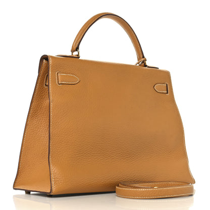 Hermes Ardennes Kelly Sellier 32 Naturel Sable 3 of 16