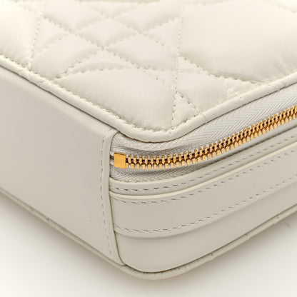 Christian Dior Calfskin Macrocannage Caro Box Bag Latte 9 of 9