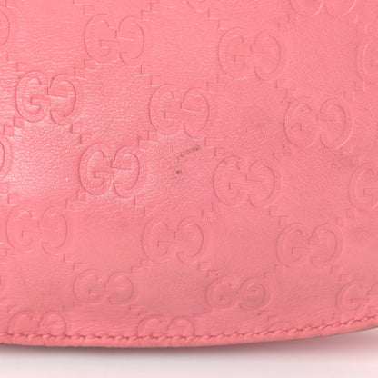 Gucci Guccissima Half Moon Hobo Sushi Pink 12 of 16