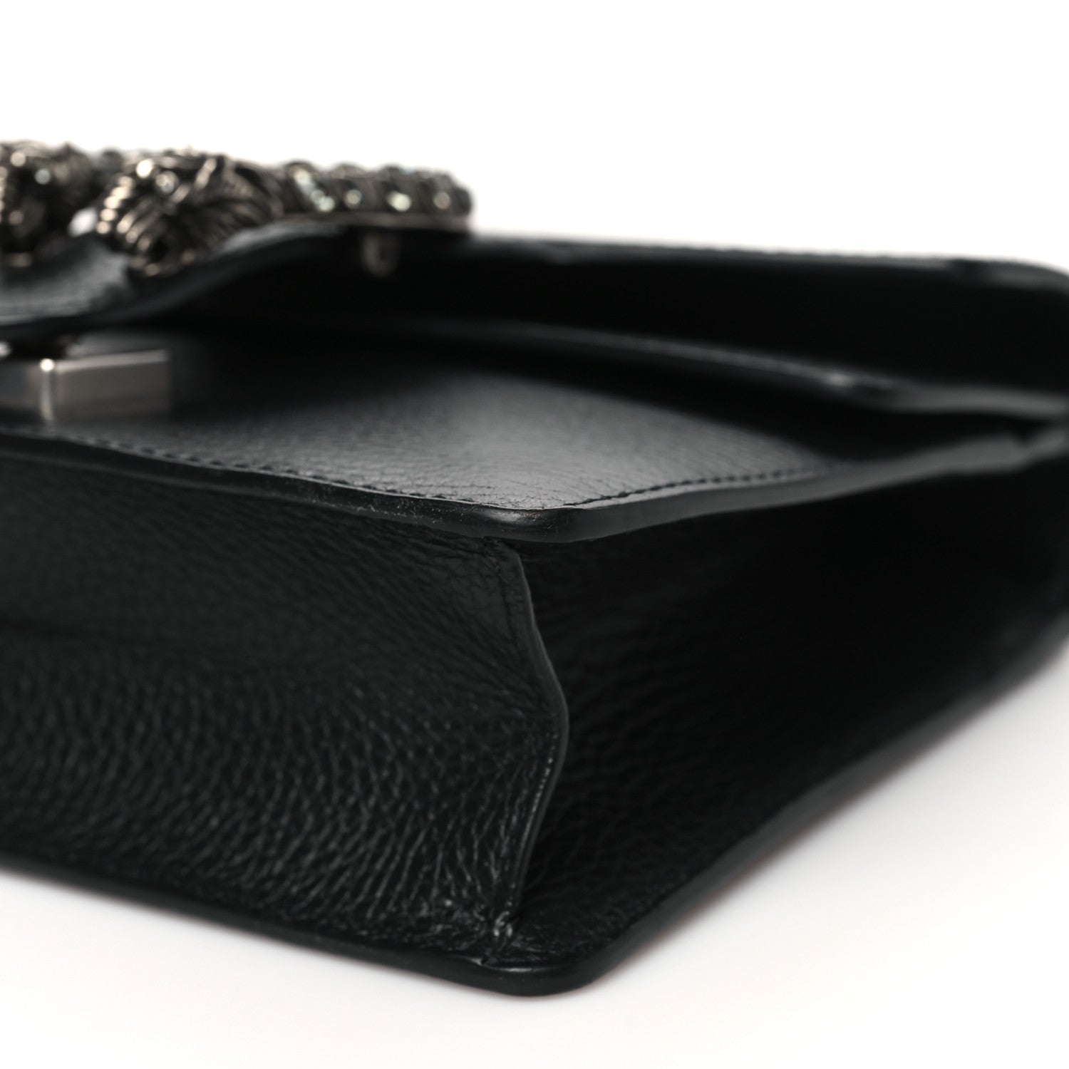 Gucci Calfskin Mini Dionysus Shoulder Bag Black 10 of 10