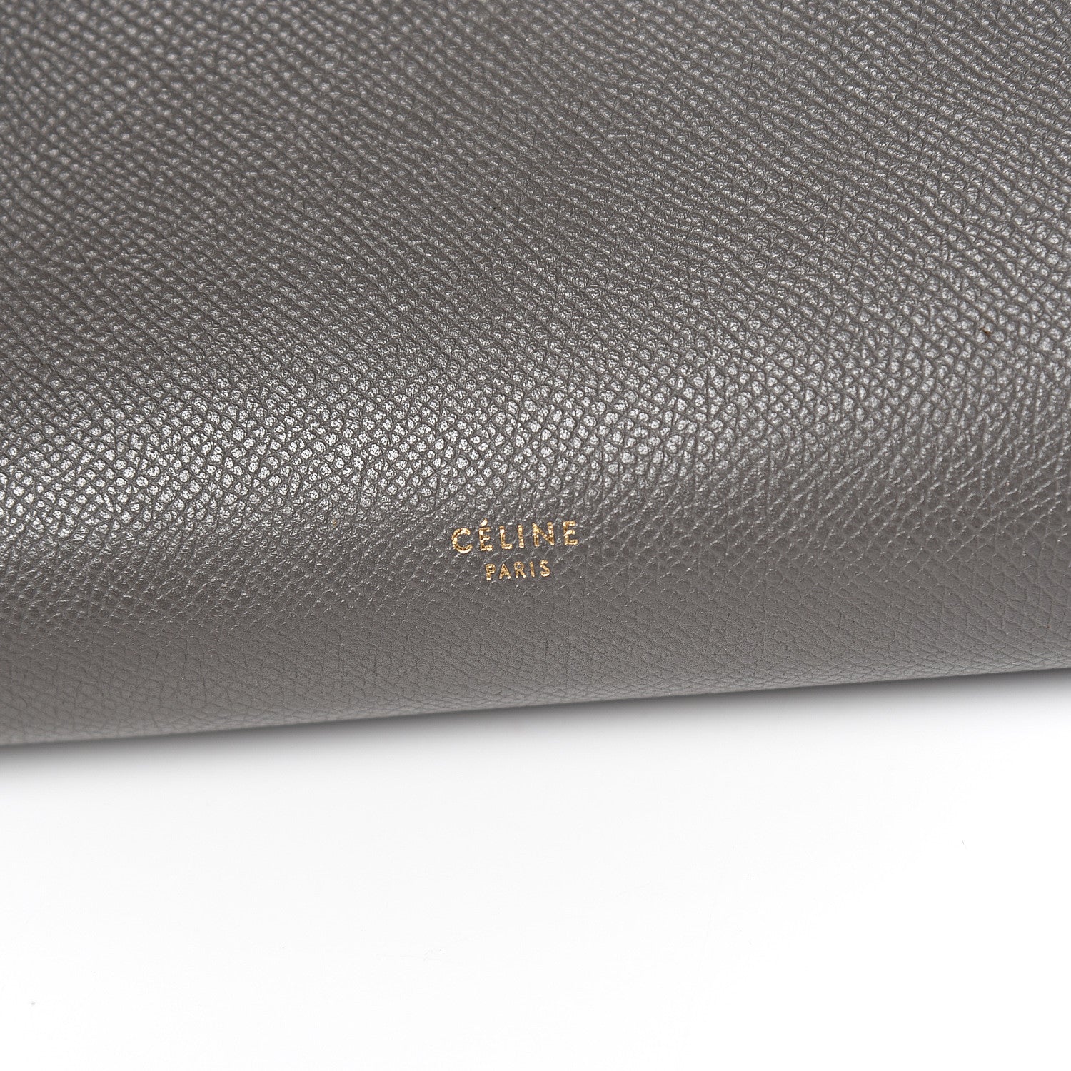 Celine Grained Calfskin Mini Belt Bag Grey 5 of 13