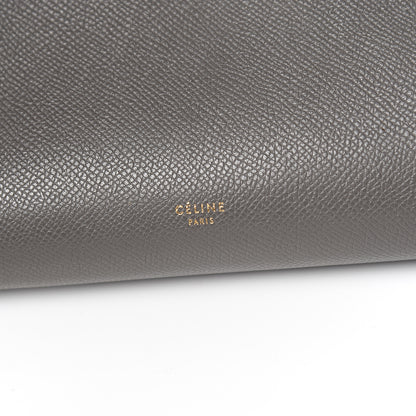 Celine Grained Calfskin Mini Belt Bag Grey 5 of 13