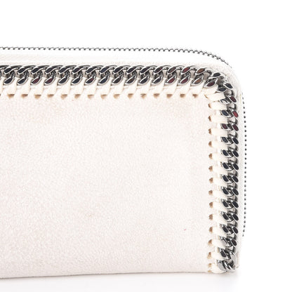 Stella McCartney Shaggy Deer Falabella Zip Around Wallet White 9 of 12