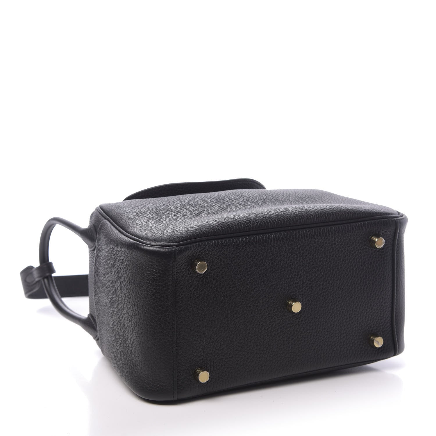 Hermes Taurillon Clemence Lindy 26 Black 4 of 11