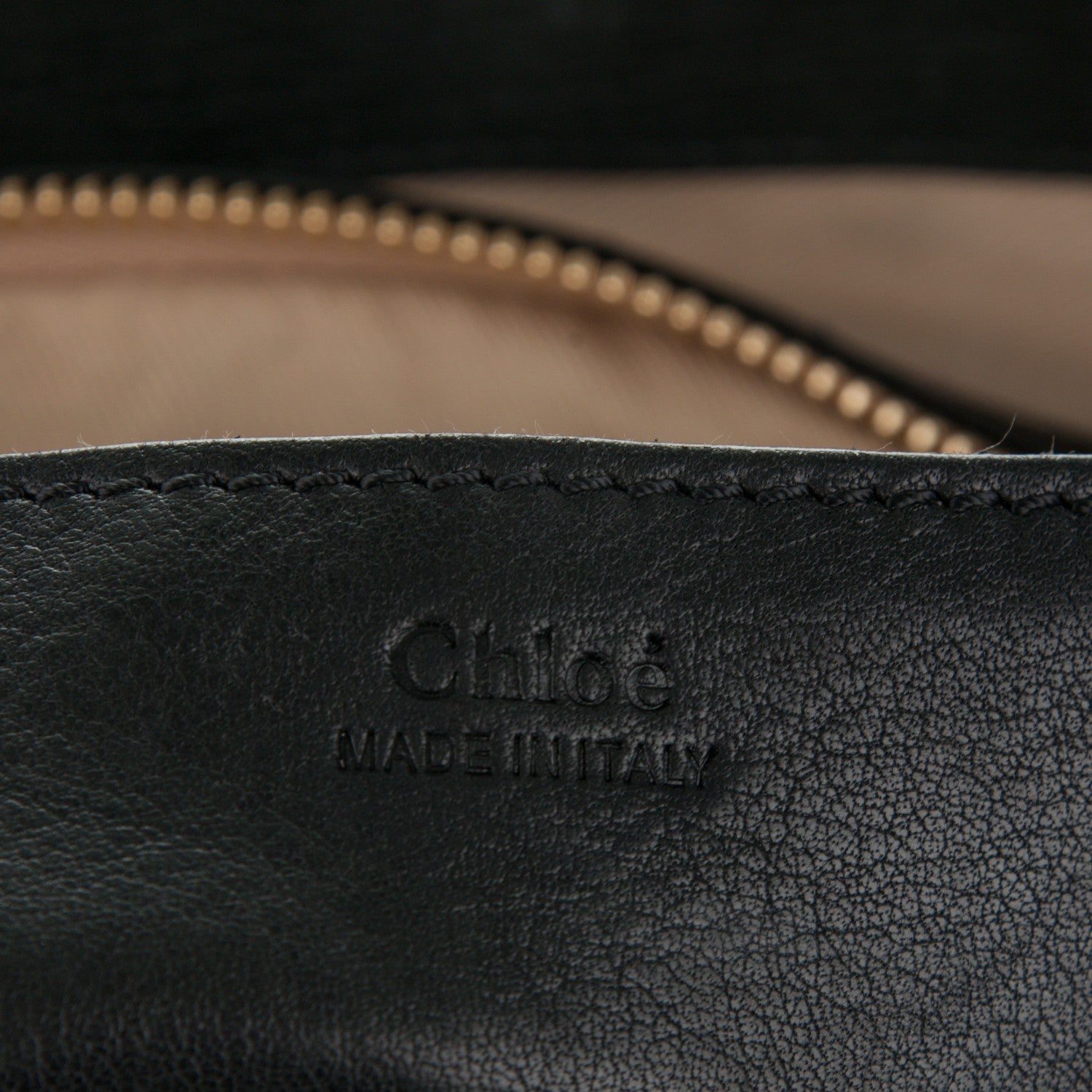 Chloe Lambskin Small Lexa Shoulder Bag Black 7 of 9