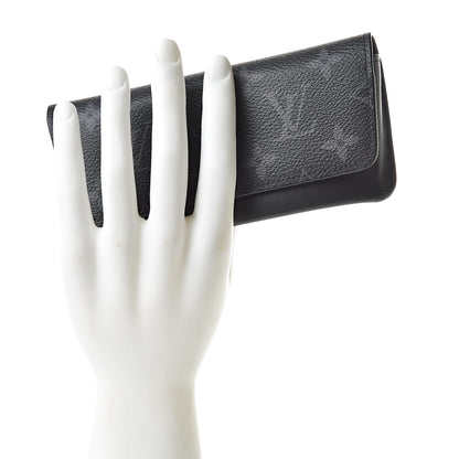Louis Vuitton Monogram Eclipse Woody Sunglass Case 2 of 8