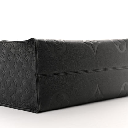Louis Vuitton Empreinte Monogram Giant Onthego GM Black 8 of 11