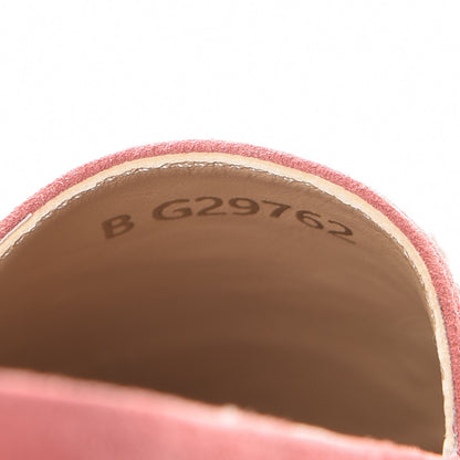 Chanel Suede Pearl CC Espadrilles 36 Pink 6 of 11