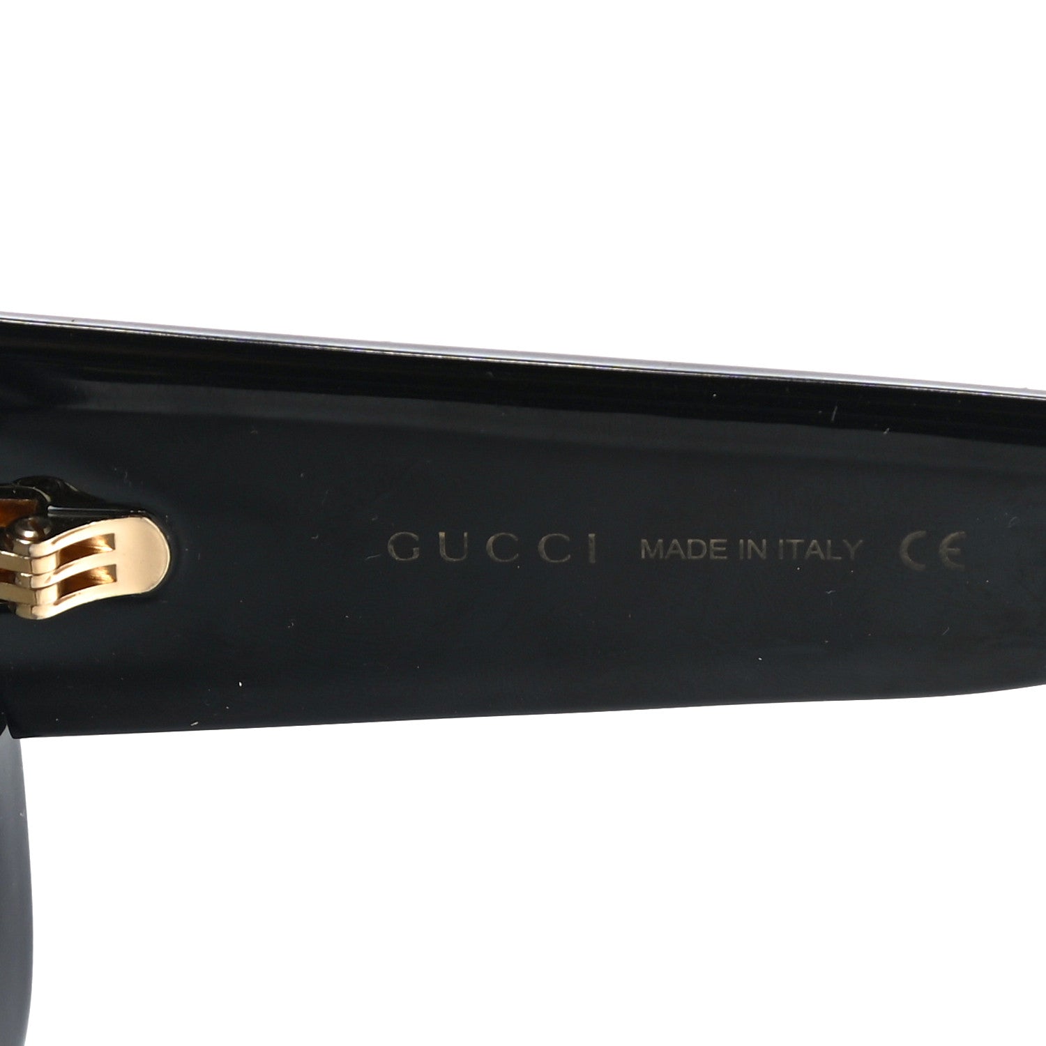 Gucci Acetate Square Frame Sunglasses GG0142SA Black 5 of 7