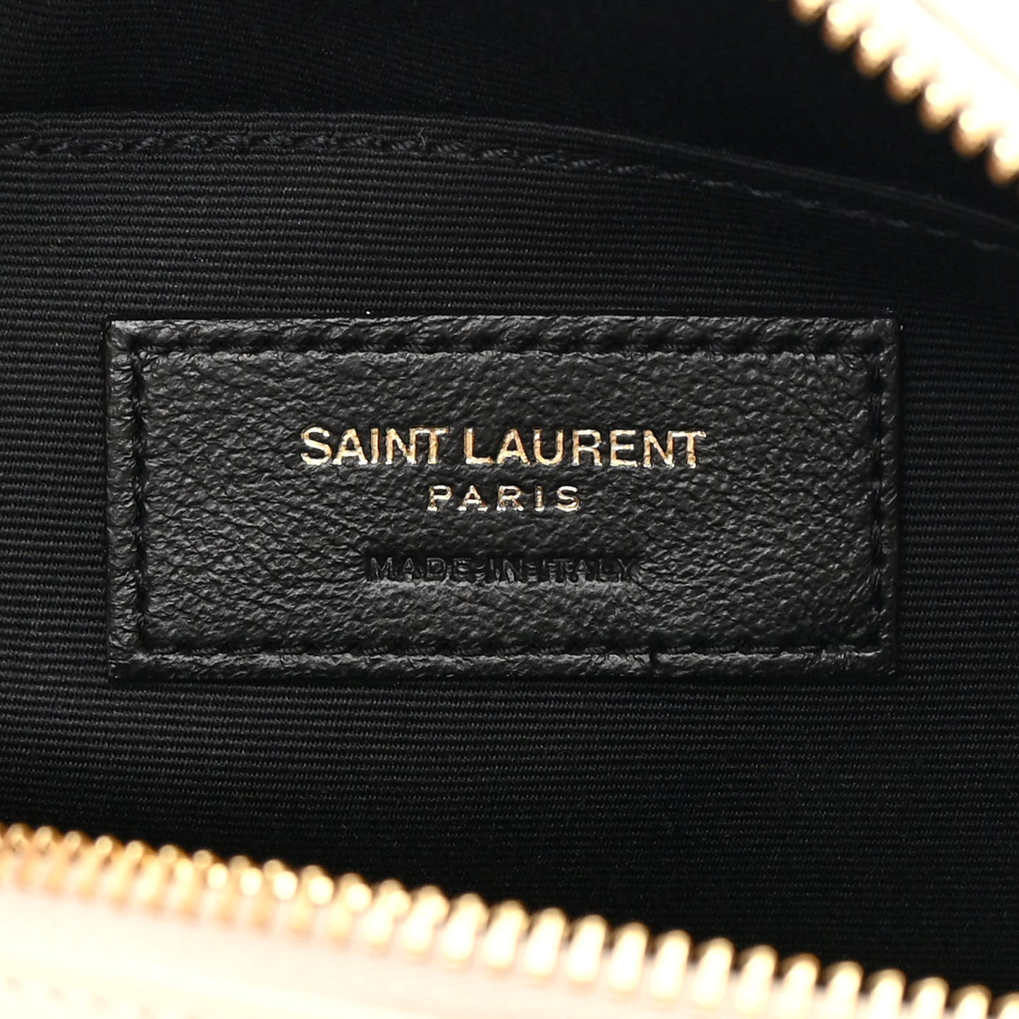 Calfskin Matelasse Monogram Lou Camera Bag Crema Soft