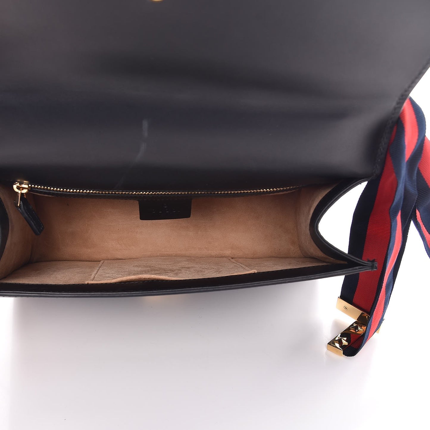 Calfskin Small Sylvie Shoulder Bag Black
