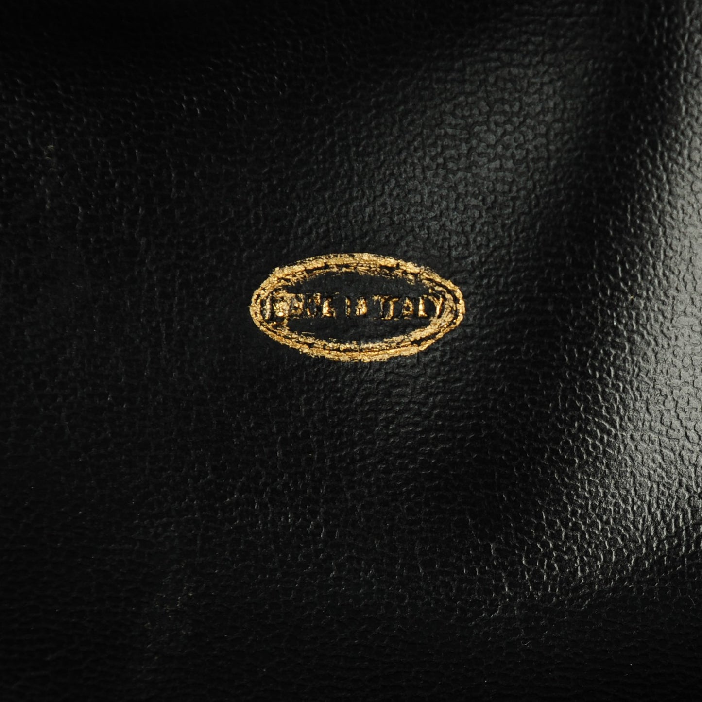 Lambskin Quilted Shoulder Bag Black