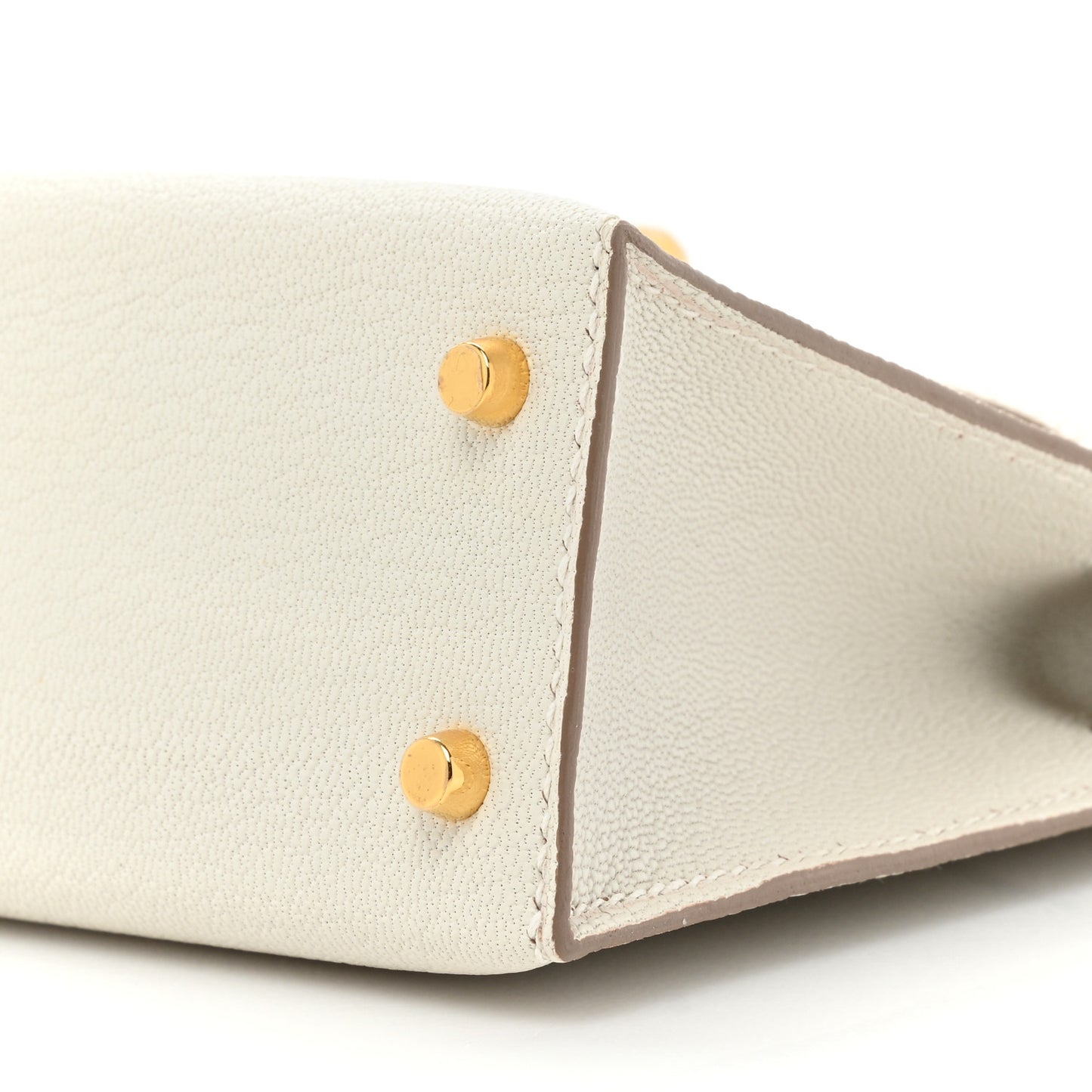 Chevre Mysore Mini Kelly Sellier 20 Mushroom