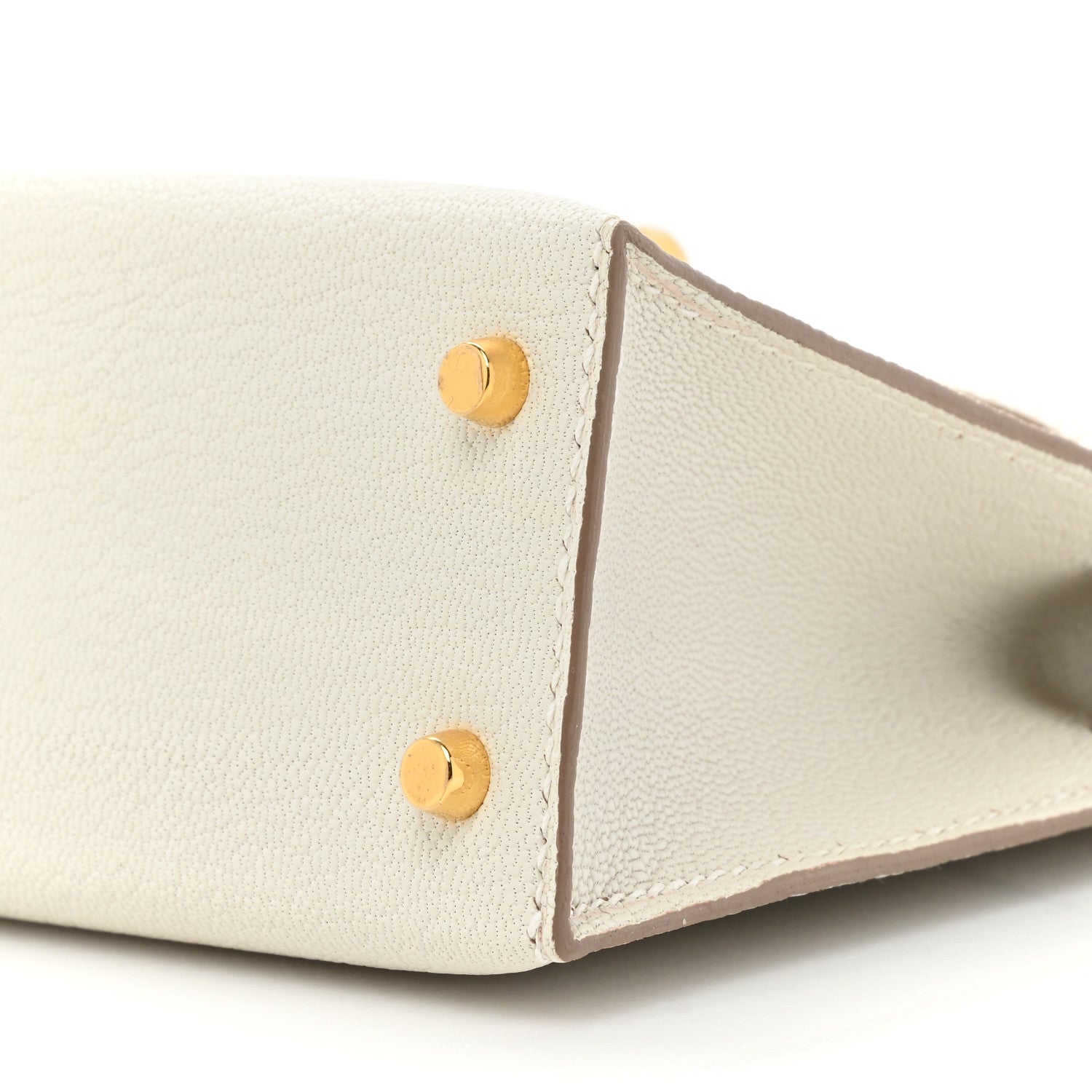 Hermes Chevre Mysore Mini Kelly Sellier 20 Mushroom 7 of 10