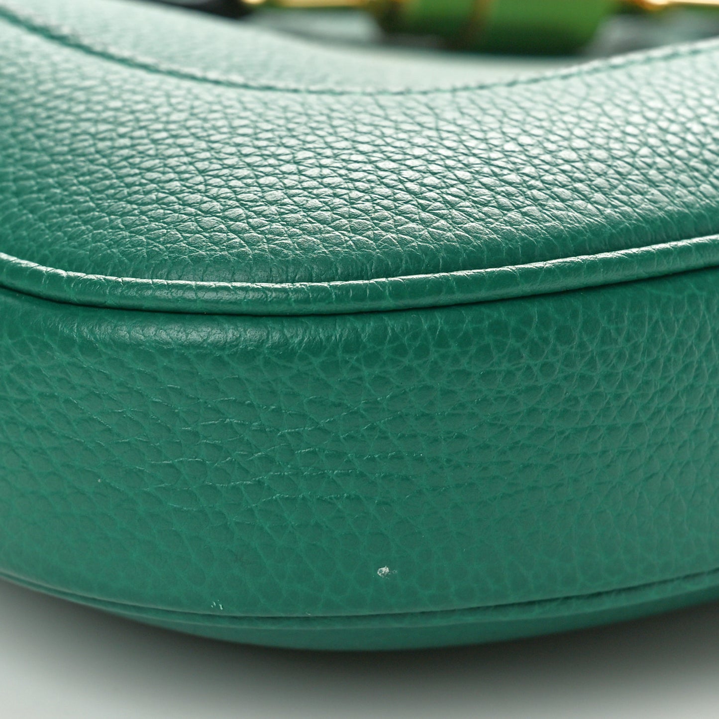 Boarded Dyana Lux Calfskin Small Jackie 1961 Hobo Emerald
