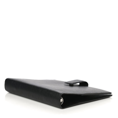 Louis Vuitton Epi Large Ring Agenda Cover Black 4 of 11