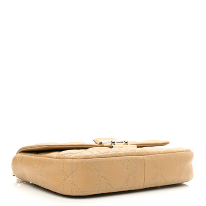 Christian Dior Lambskin Cannage Miss Dior Promenade Pouch Beige 4 of 12