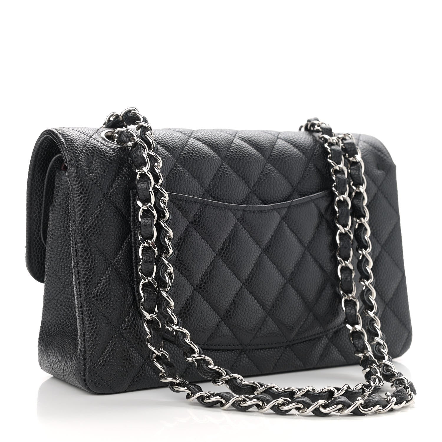 Chanel Caviar Quilted Small Double Flap Black 2 of 10