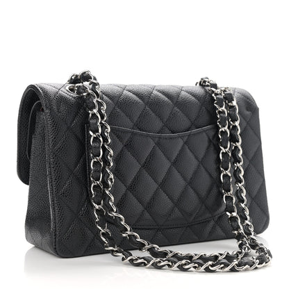 Chanel Caviar Quilted Small Double Flap Black 2 of 10