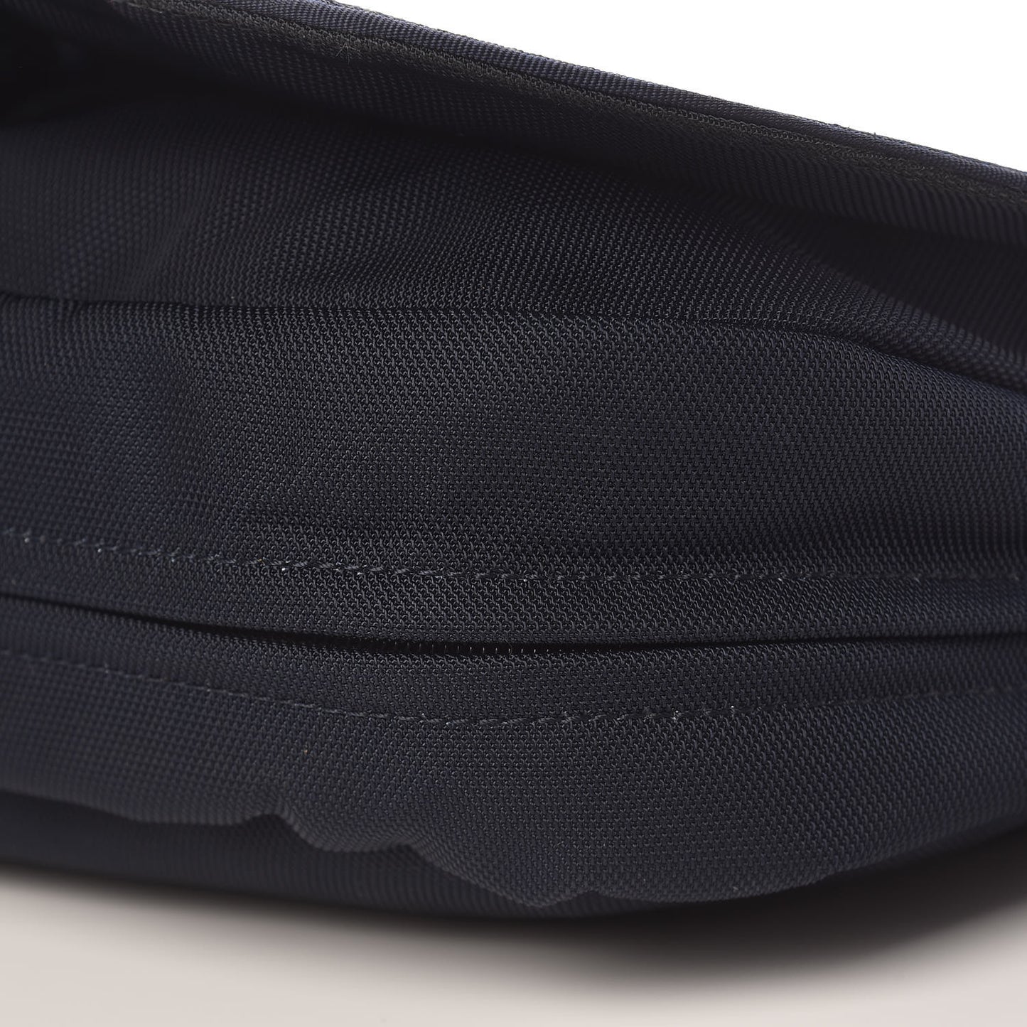 Canvas Nylon Expandable Sport Messenger Navy Off White