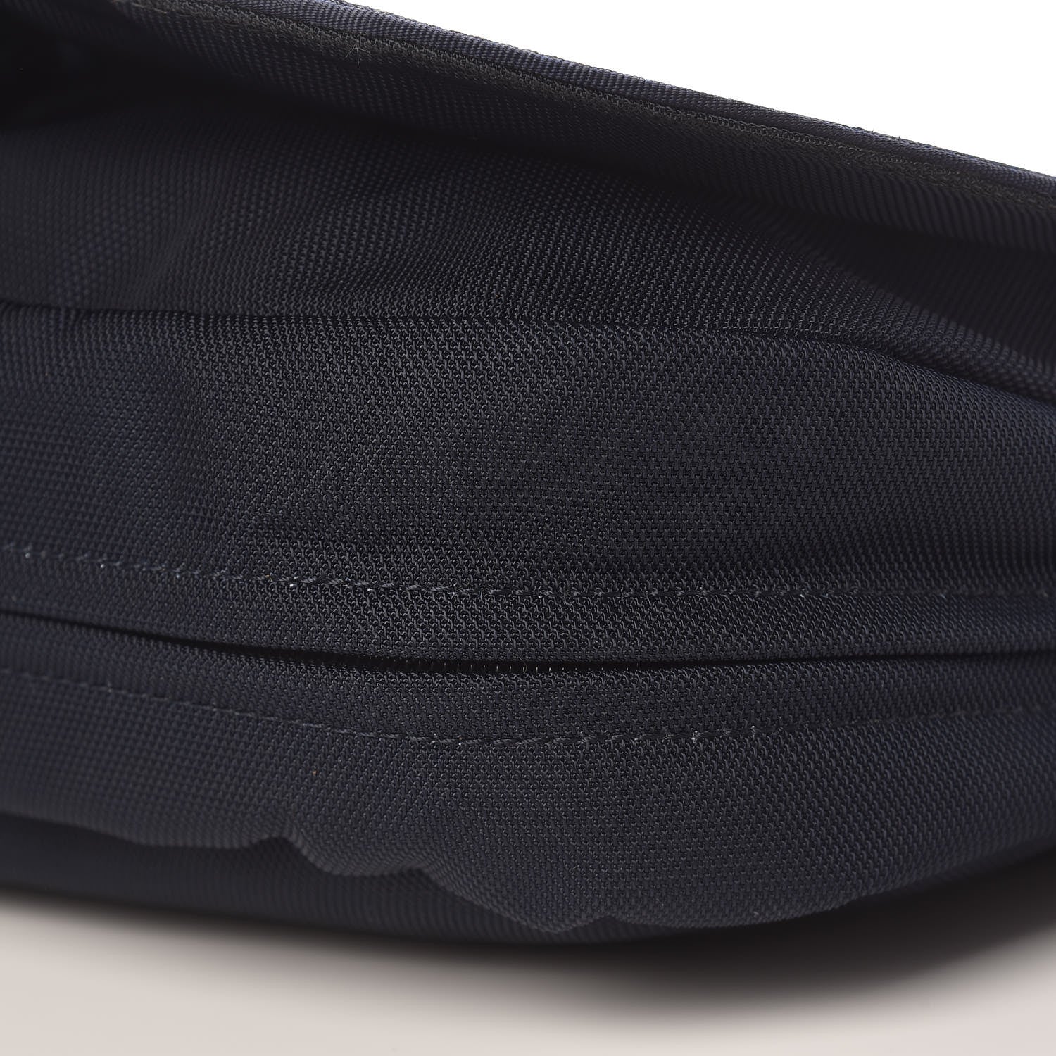 Chanel Canvas Nylon Expandable Sport Messenger Navy Off White 13 of 16