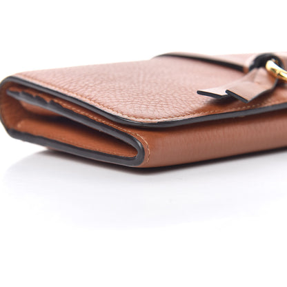 Chloe Calfskin Alphabet Long Wallet Brown 5 of 12